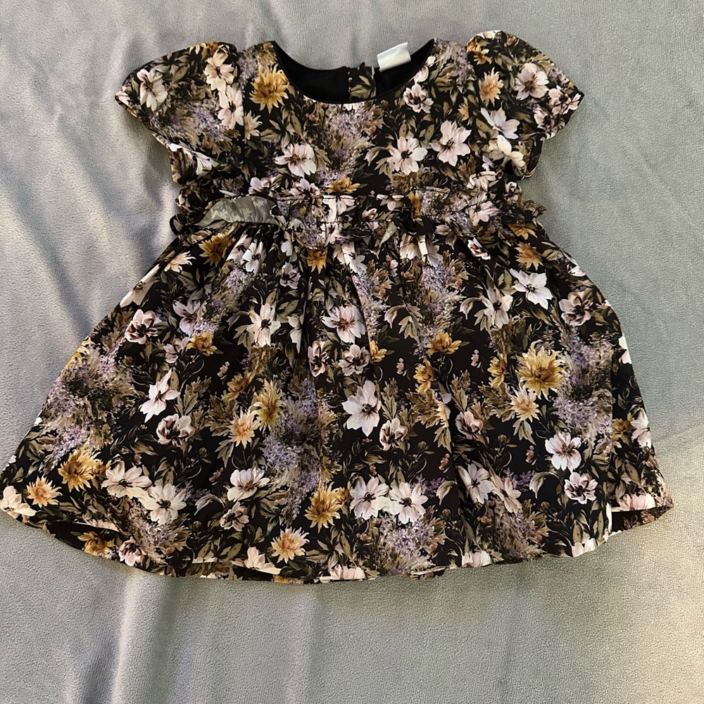 Beautiful little girls lined dress 18mos